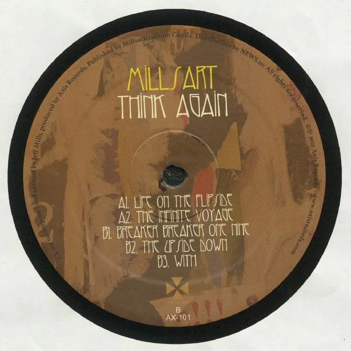 Обратная сторона обложки — MILLSART — Think Again