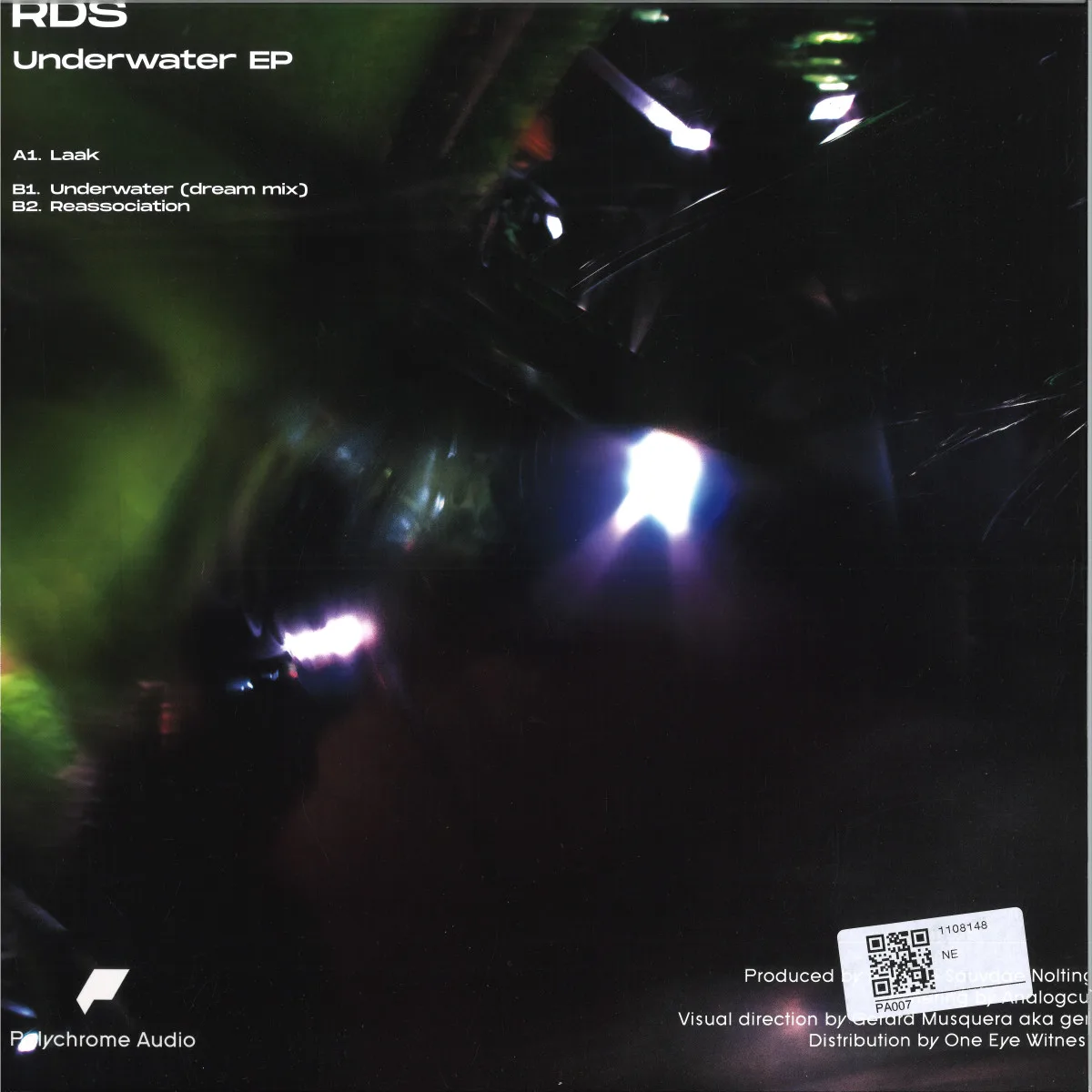 Back cover — Rds — Underwater EP