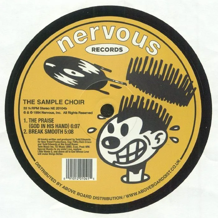 Обратная сторона обложки — The SAMPLE CHOIR — Feeling Lonely