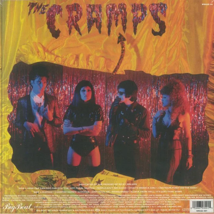 Back cover — The CRAMPS — A Date With Elvis (reissue)