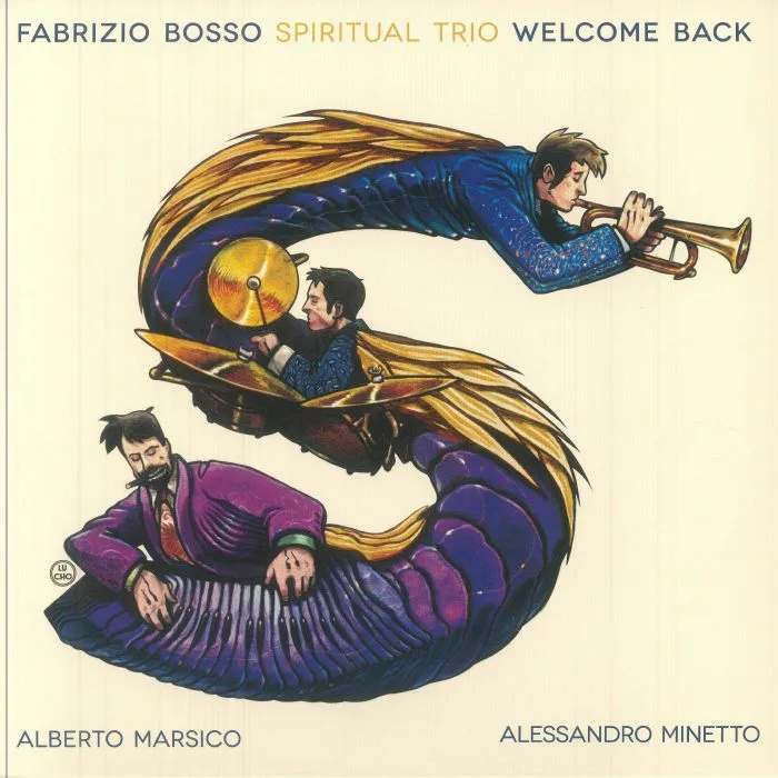 Front cover — FABRIZIO BOSSO SPIRITUAL TRIO — Welcome Back