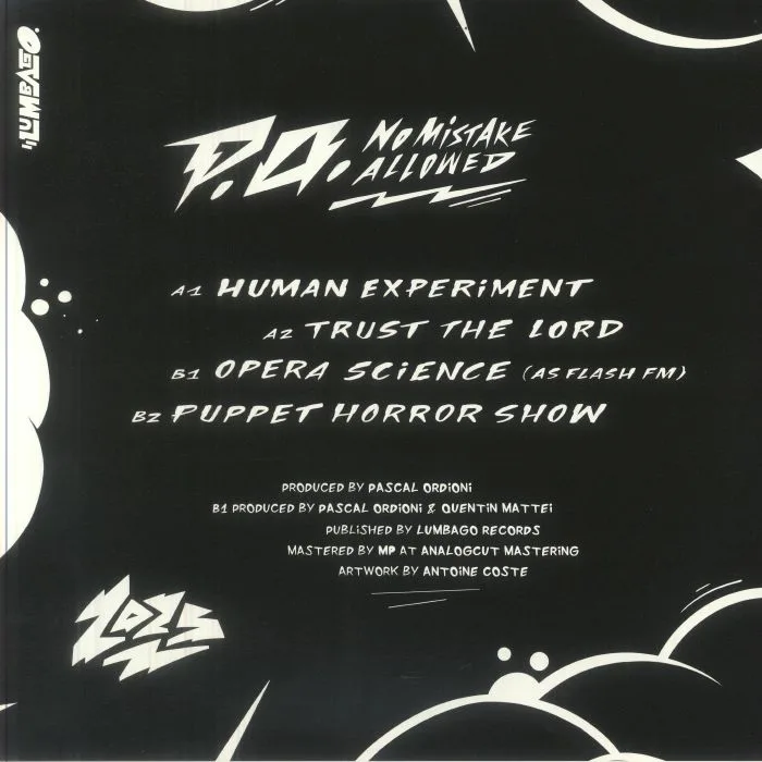 Back cover — PO — No Mistake Allowed