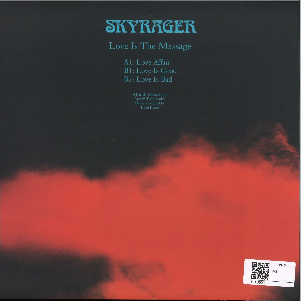 Обратная сторона обложки — Skyrager — Love Is The Massage