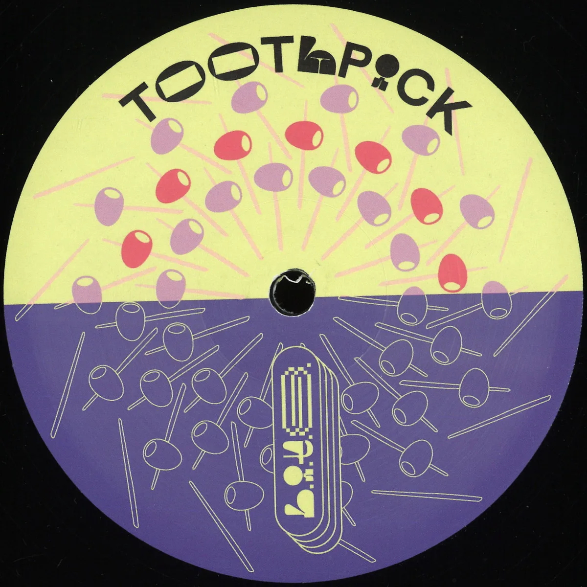Лицевая сторона обложки — Toothpickaka.Swirl People — Frisky Business EP