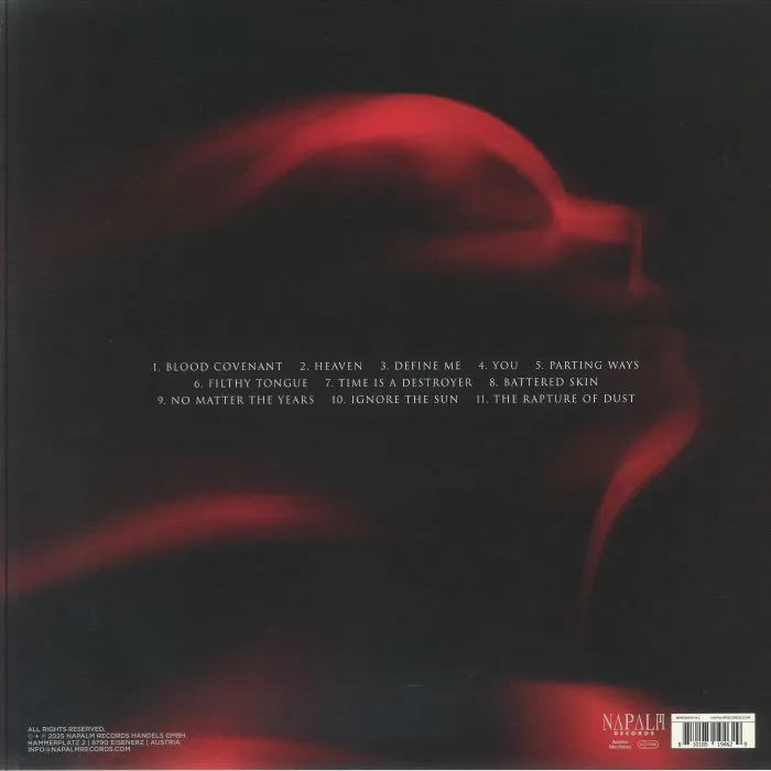 Обратная сторона обложки — ADEPT — Blood Covenant