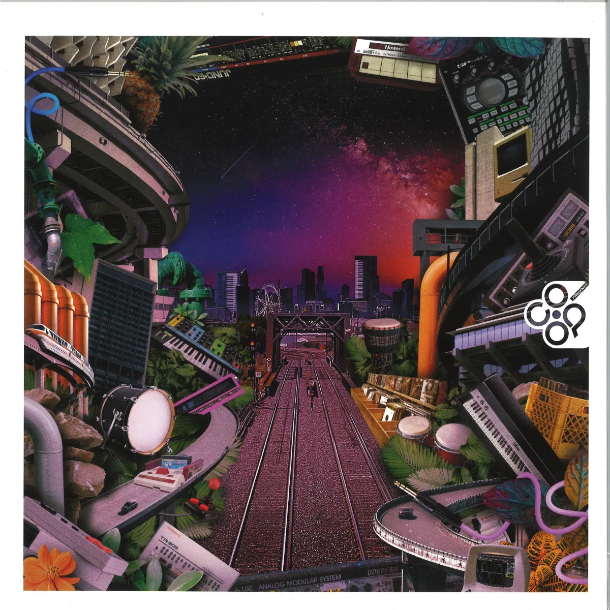 Front cover — Allysha Joy — They're Energised LP 2x12"