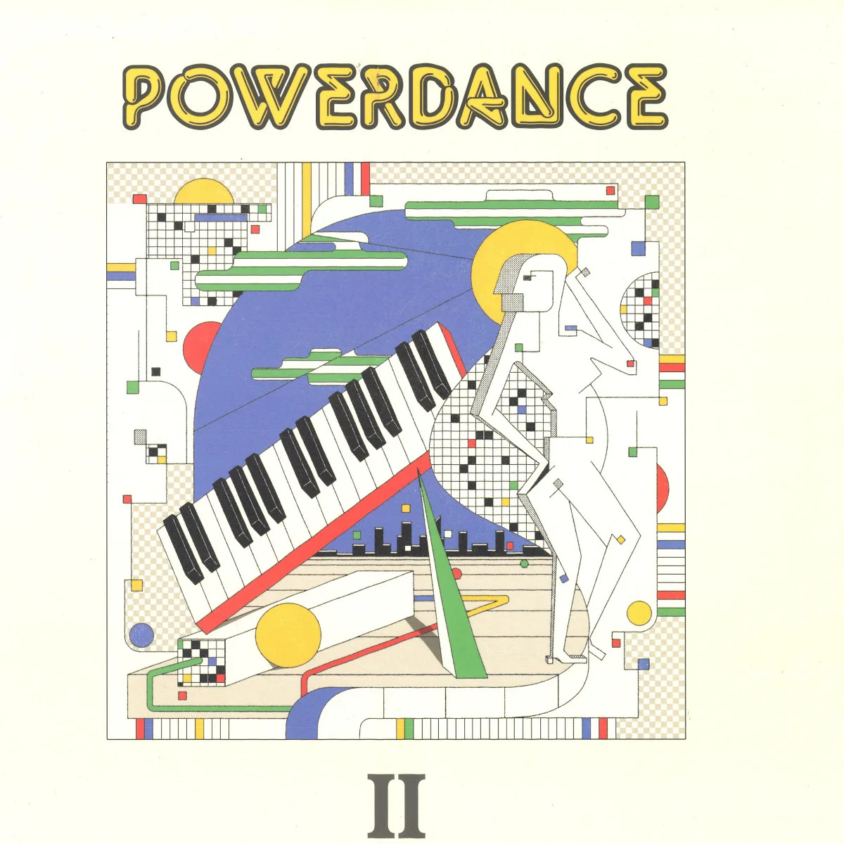 Лицевая сторона обложки — Powerdance — Powerdance II LP (2x12")