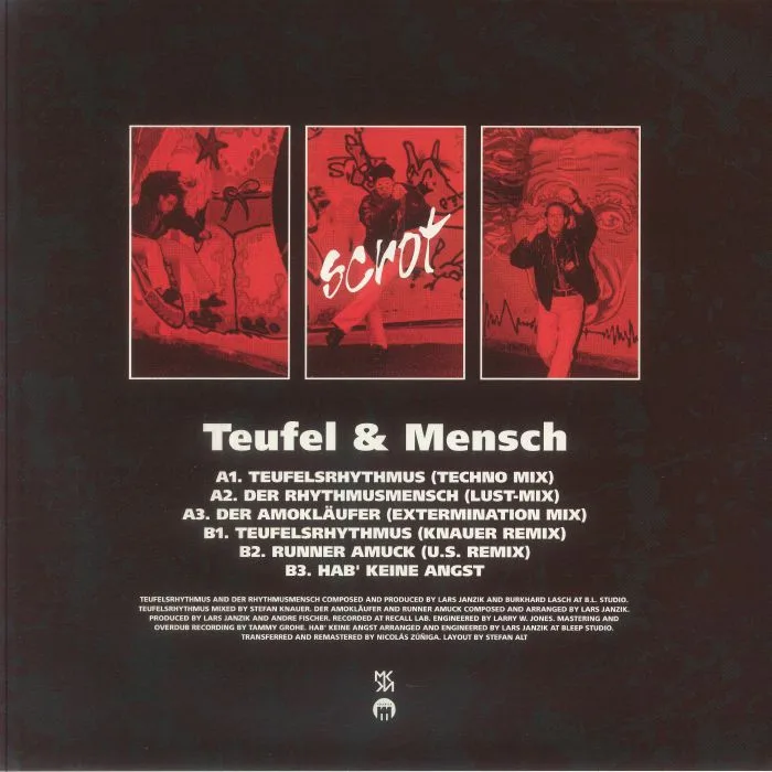 Обратная сторона обложки — SCROT — Teufel & Mensch EP