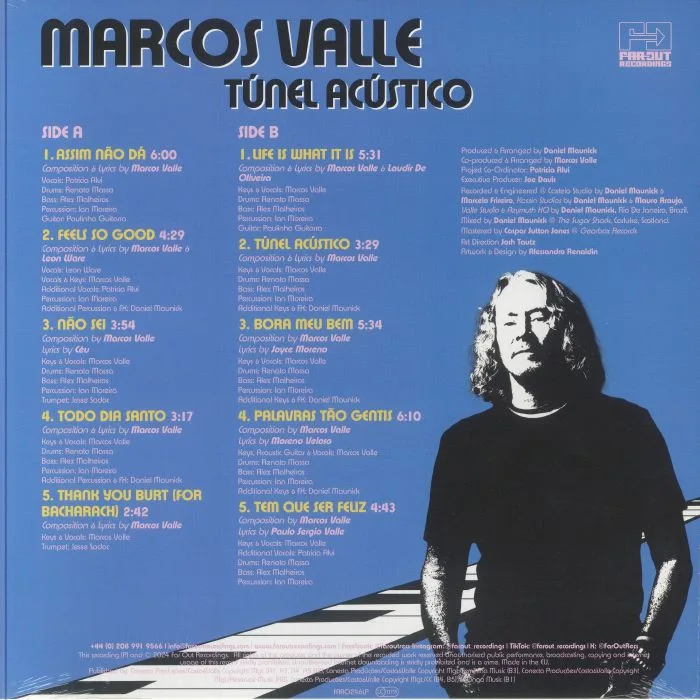 Back cover — Marcos VALLE — Tunel Acustico