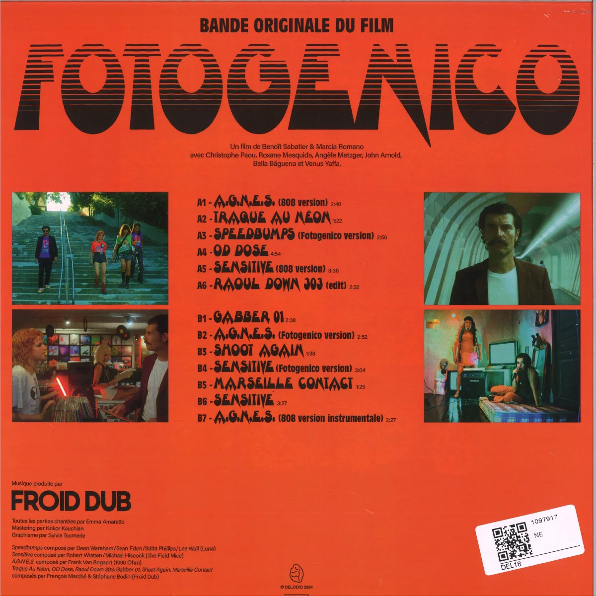 Обратная сторона обложки — Froid Dub — FOTOGENICO
