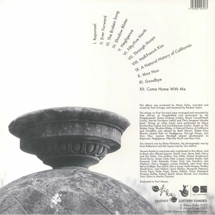 Back cover — Alison EALES — Mox Nox