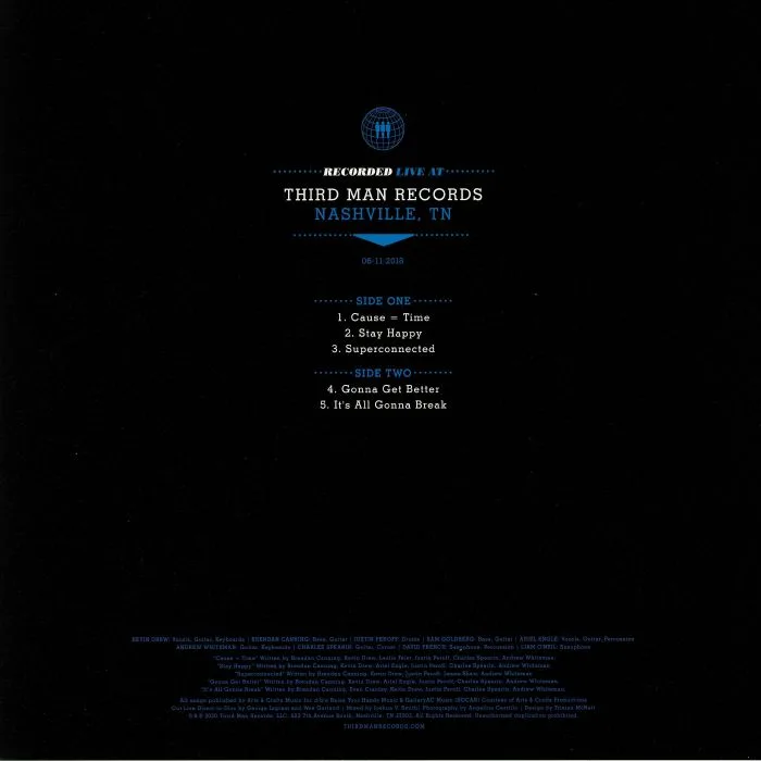 Обратная сторона обложки — BROKEN SOCIAL SCENE — Broken Social Scene: Live At Third Man Records
