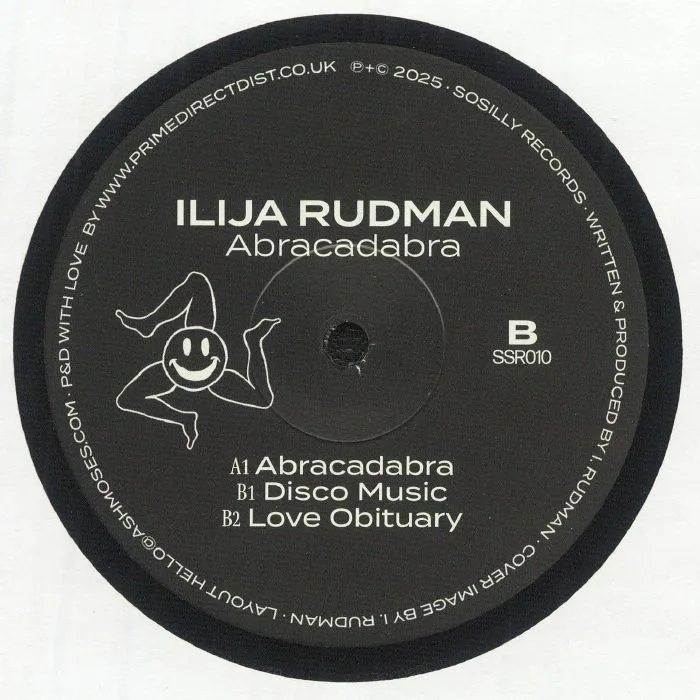 Back cover — Ilija RUDMAN — Abracadabra EP