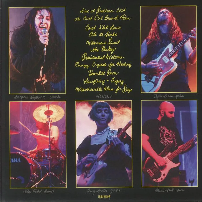 Back cover — COUCH SLUT — Live At Roadburn 2024 The Couch Slut Brunch Hour