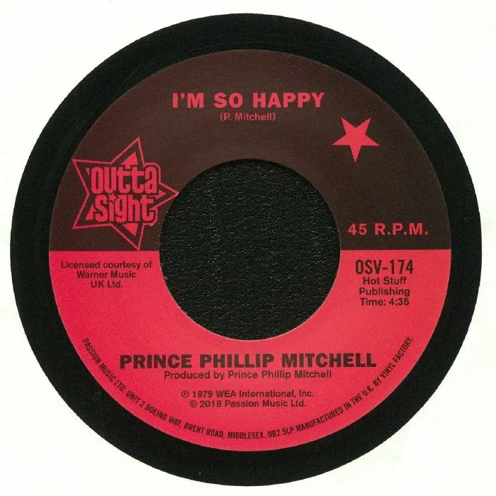PRINCE PHILLIP MITCHEL / LOU RAGLAND — I'm So Happy
