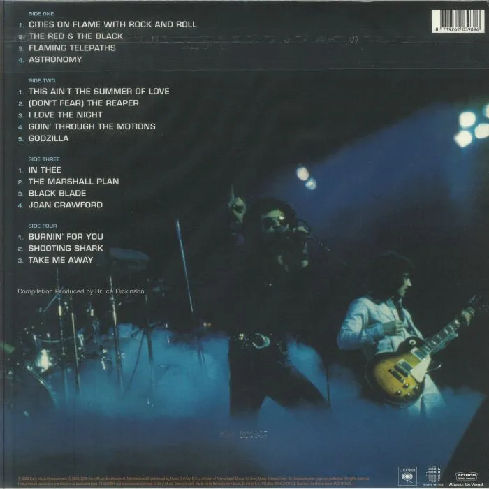 Обратная сторона обложки — BLUE OYSTER CULT — Don't Fear The Reaper: The Best Of Blue Oyster Cult (reissue)