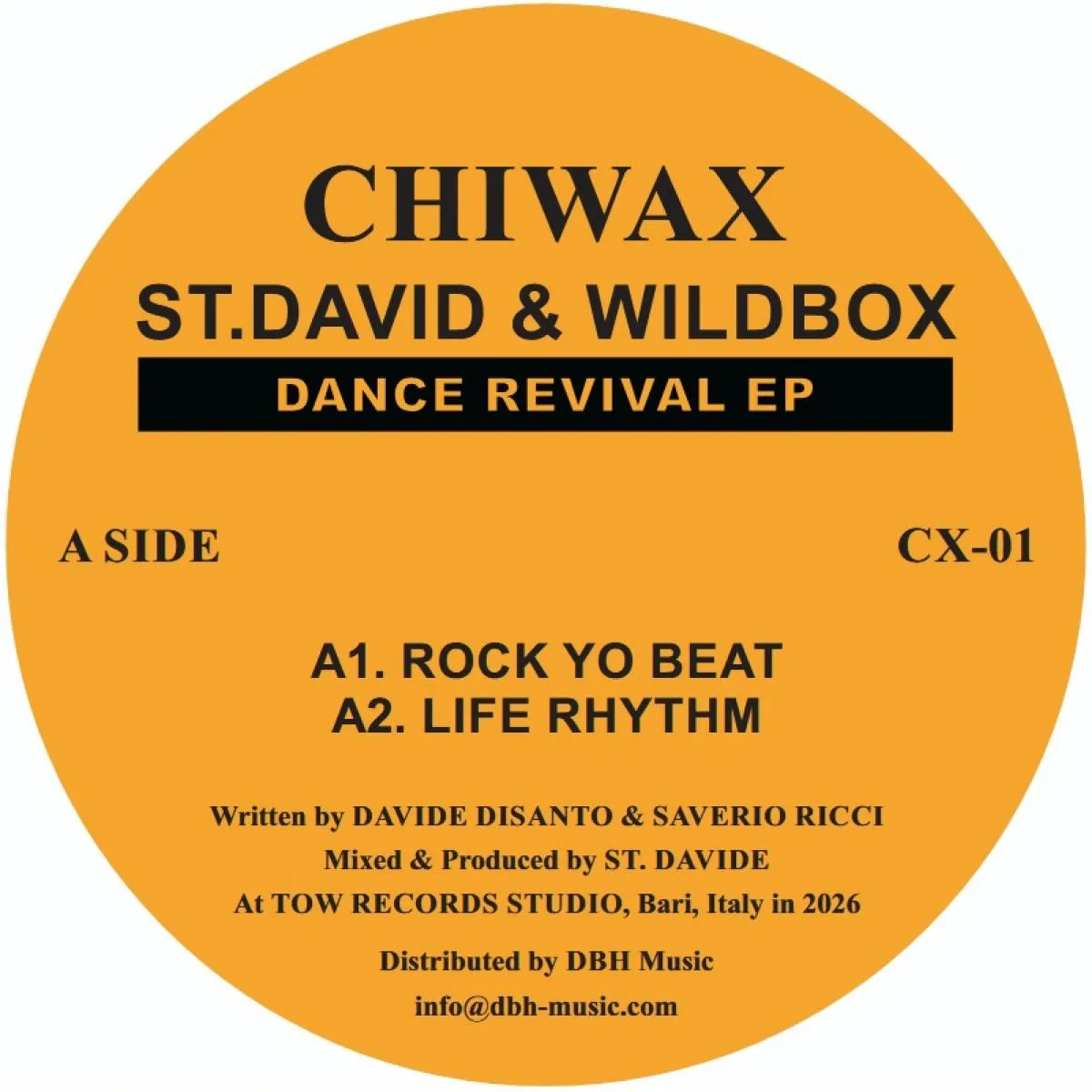 ST. DAVID & WILDBOX — DANCE REVIVAL EP