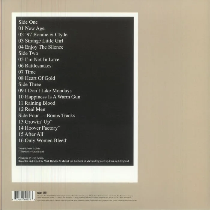 Back cover — Tori AMOS — Strange Little Girls