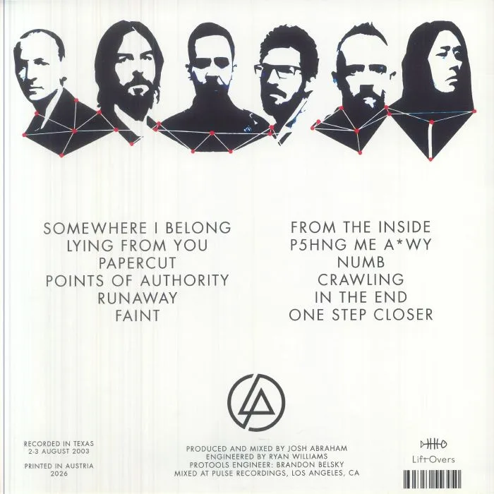 Обратная сторона обложки — LINKIN PARK — Live In Texas 2003