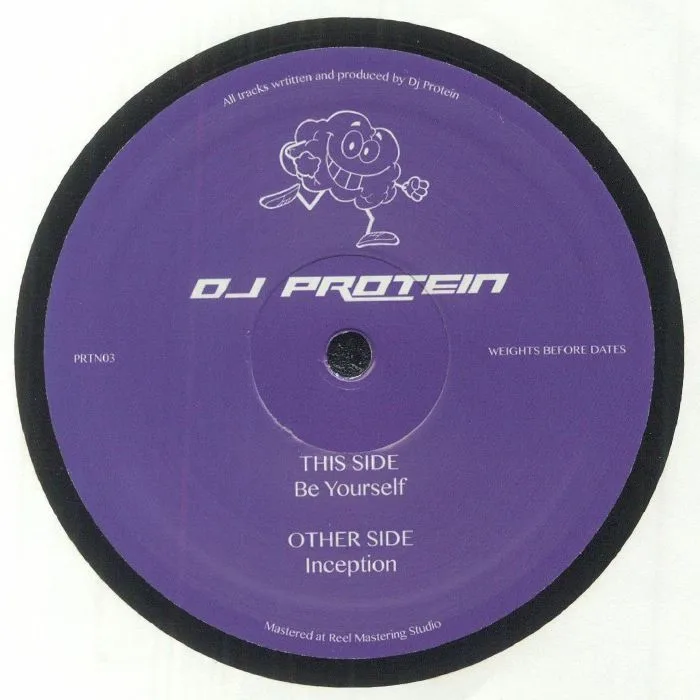 Front cover — DJ PROTEIN — Be Yourself