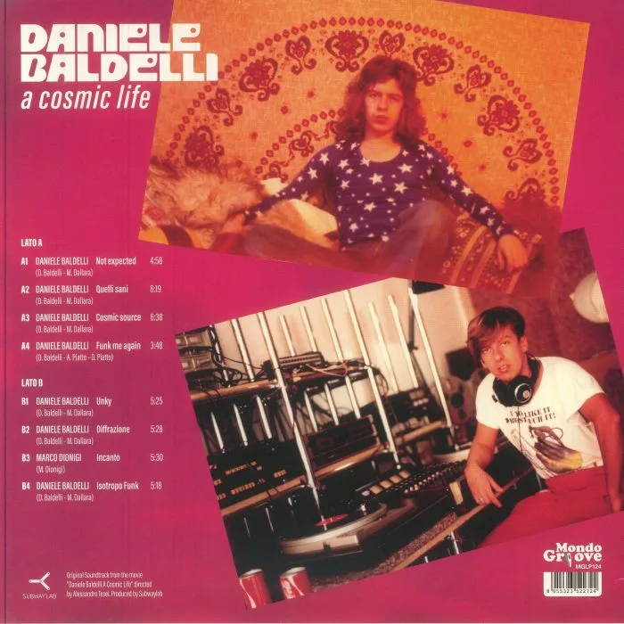 Обратная сторона обложки — Daniele BALDELLI — A Cosmic Life (Soundtrack)