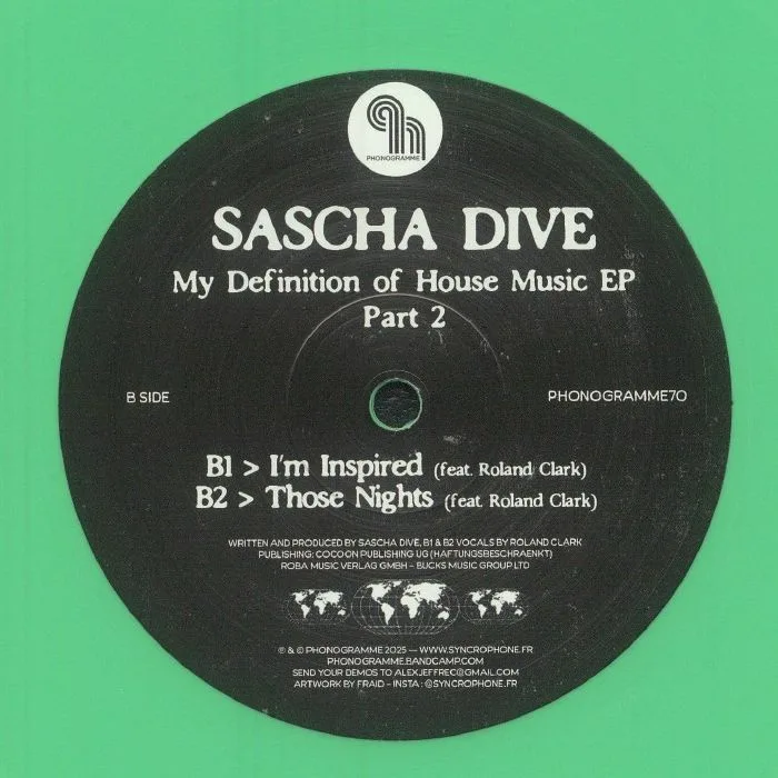 Back cover — Sascha DIVE — My Definition Of House Music Vol 2