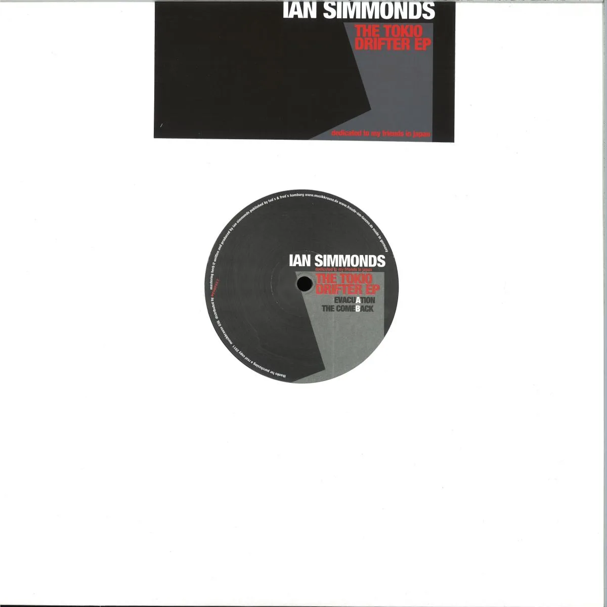Ian Simmonds — The Tokio Drifter Ep