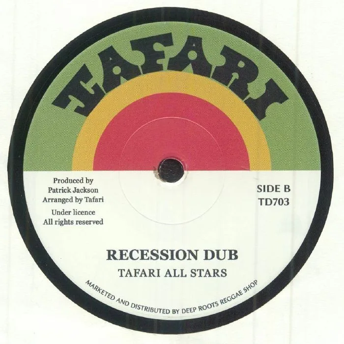 Обратная сторона обложки — TAFARI SYNDICATE / TAFARI ALL STARS — Got To Be Free
