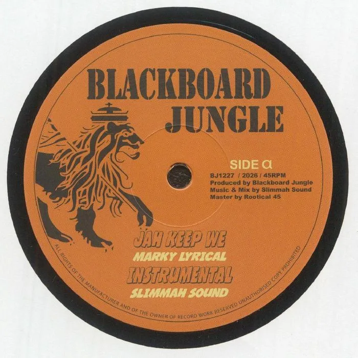 MARKY LYRICAL / SLIMMAH SOUND / SISTA JAHIA — Jah Keep We