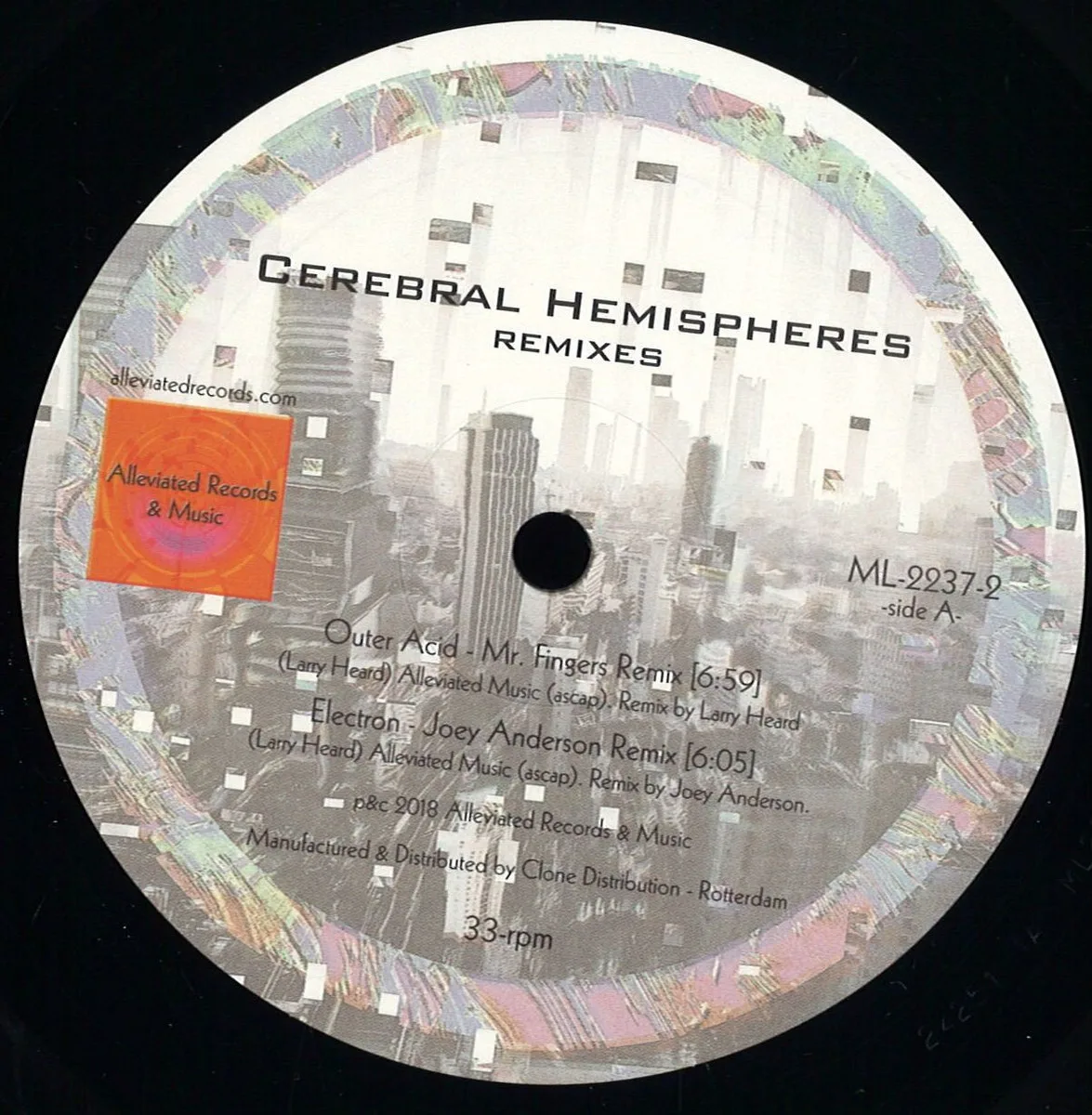 Mr. Fingers — Cerebral Hemispheres Remixes