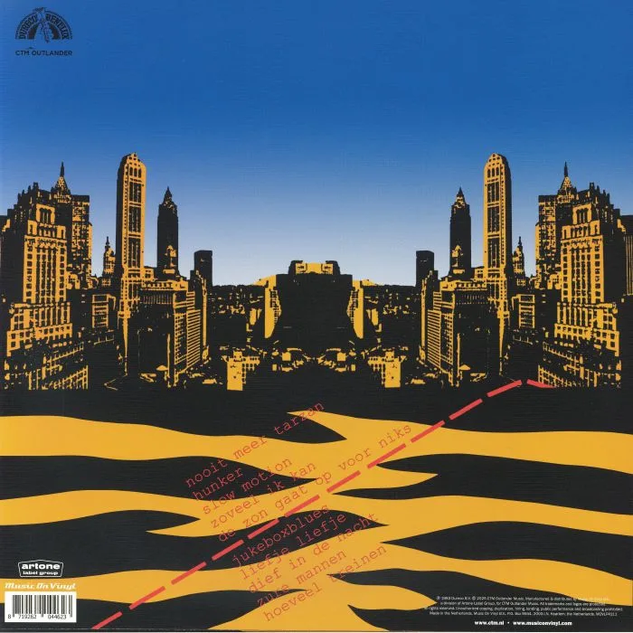 Back cover — DE DIJK — Nooit Meer Tarzan