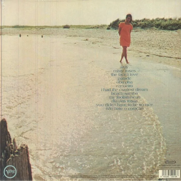 Обратная сторона обложки — Astrud GILBERTO — Beach Samba (reissue)
