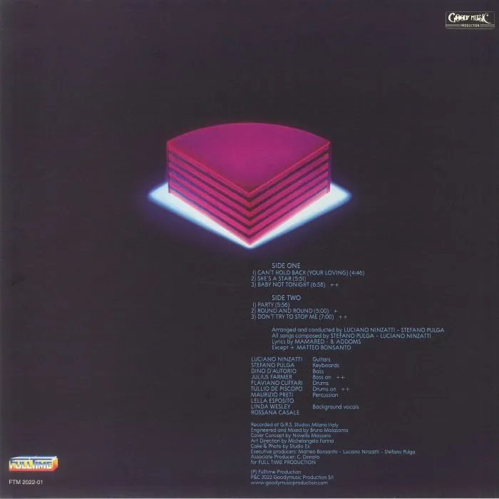 Back cover — KANO — New York Cake (remastered)