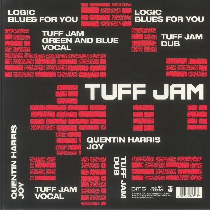 Обратная сторона обложки — LOGIC / QUENTIN HARRIS — Strictly Tuff Jam (Record Store Day RSD 2025)