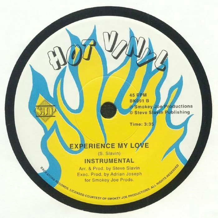 Back cover — Robert CHANDLER — Experience My Love