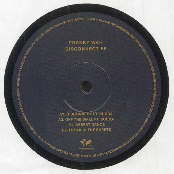 Back cover — FRANKY WAH — Disconnect EP