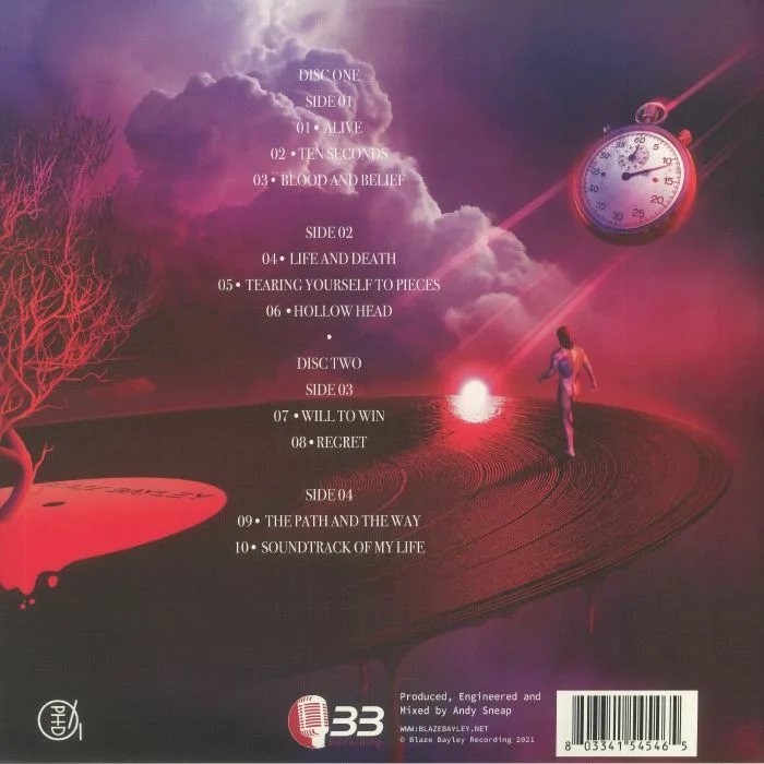 Back cover — BLAZE BAYLEY — Blood & Belief