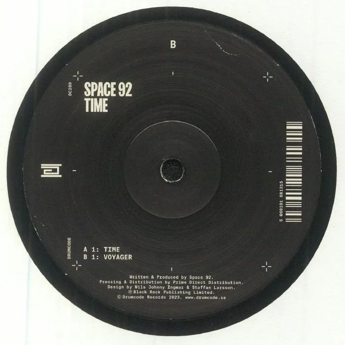 Обратная сторона обложки — SPACE 92 — Time