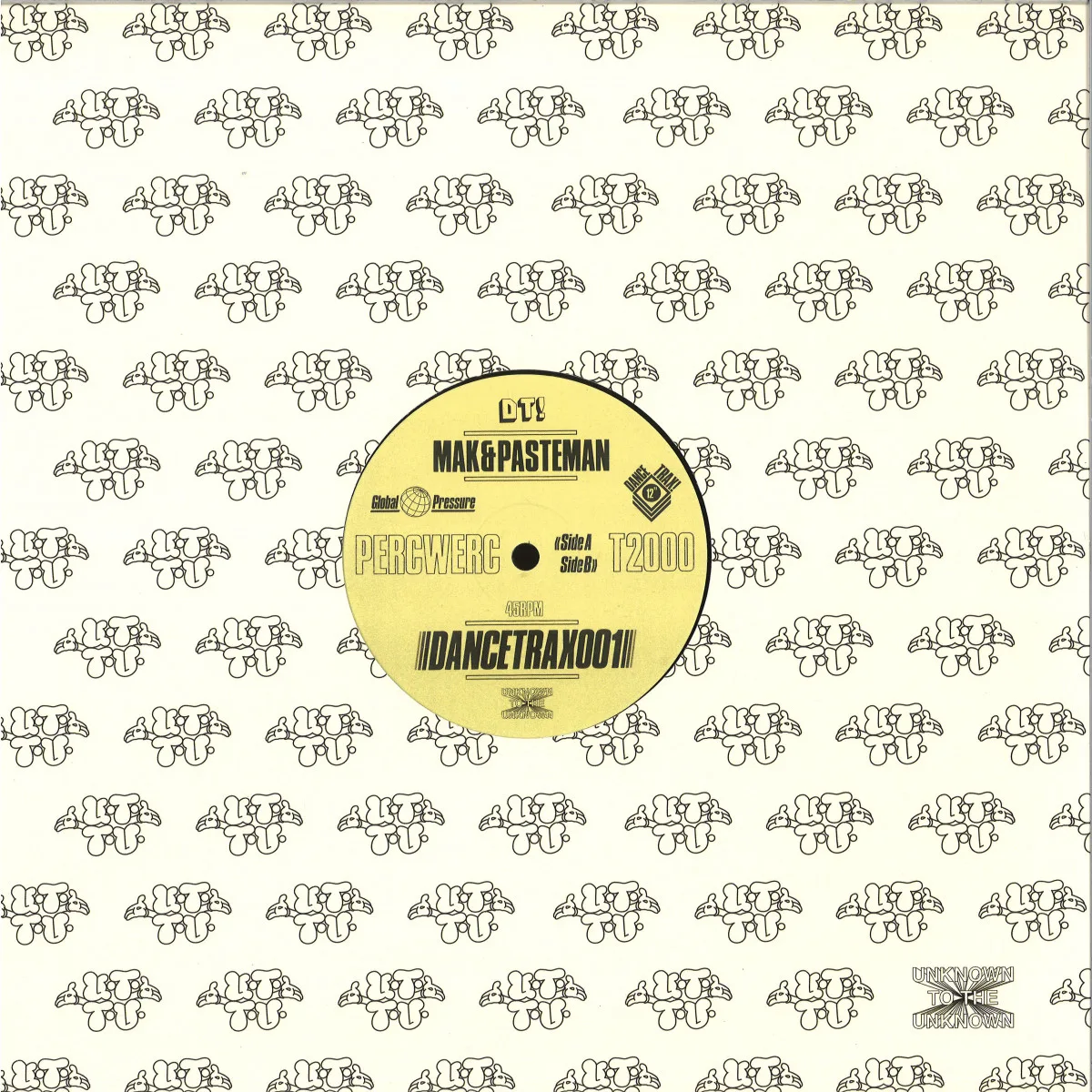 Обратная сторона обложки — Mak&Pasteman — Dance Trax, Vol. 1