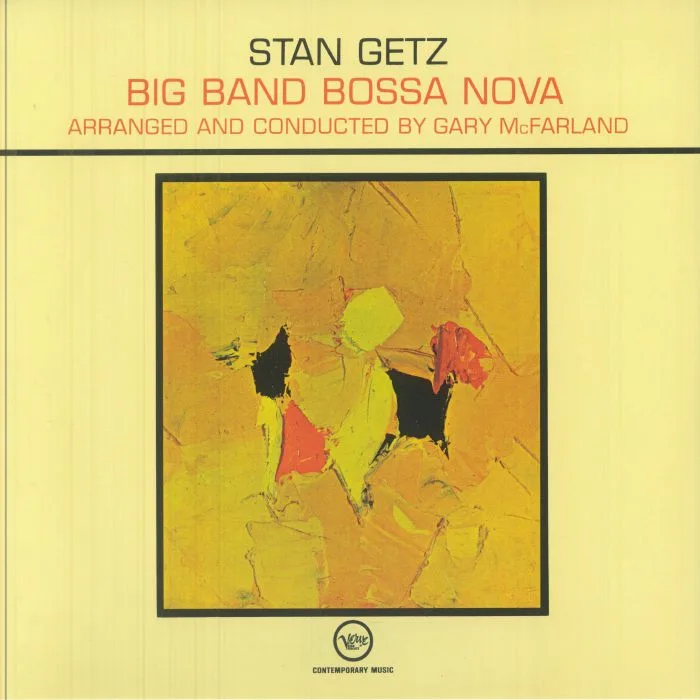 Front cover — Stan GETZ / GARY McFARLAND — Big Band Bossa Nova (reissue)