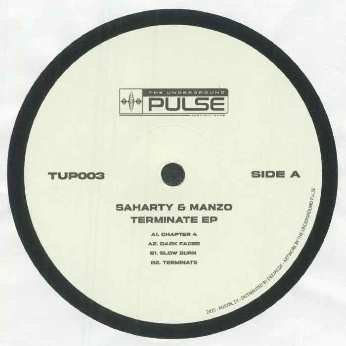 SAHARTY / MANZO — Terminate EP (B-STOCK)