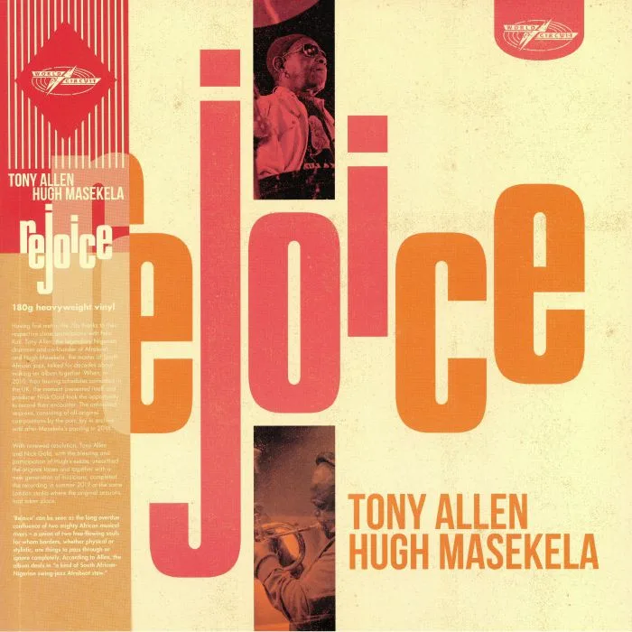 Лицевая сторона обложки — Tony ALLEN / HUGH MASEKELA — Rejoice