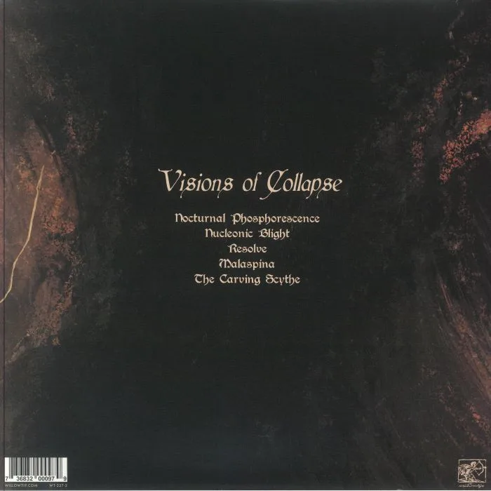 Back cover — LIMINAL SHROUD — Visions Of Collapse