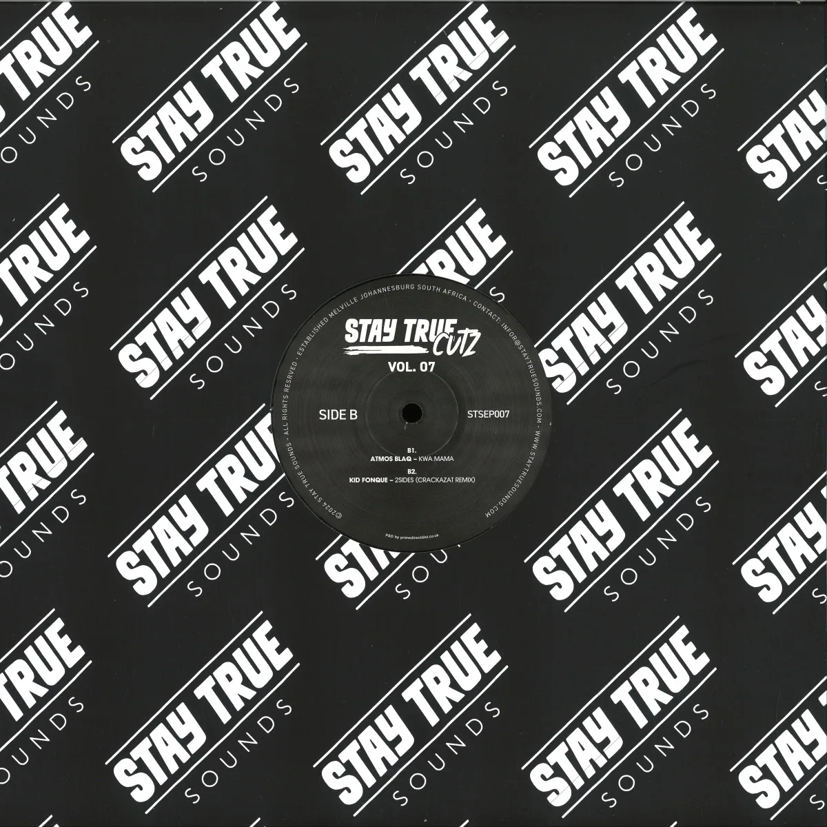 Обратная сторона обложки — Various — Stay True Cutz Vol. 7
