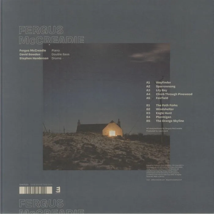 Обратная сторона обложки — Fergus McCREADIE — The Shielding