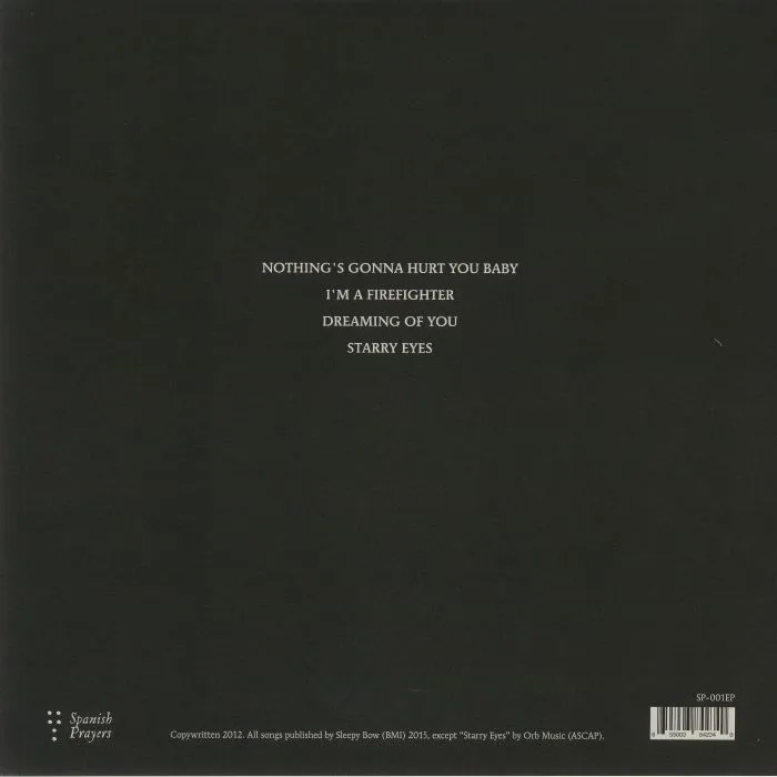 Back cover — CIGARETTES AFTER SEX — I