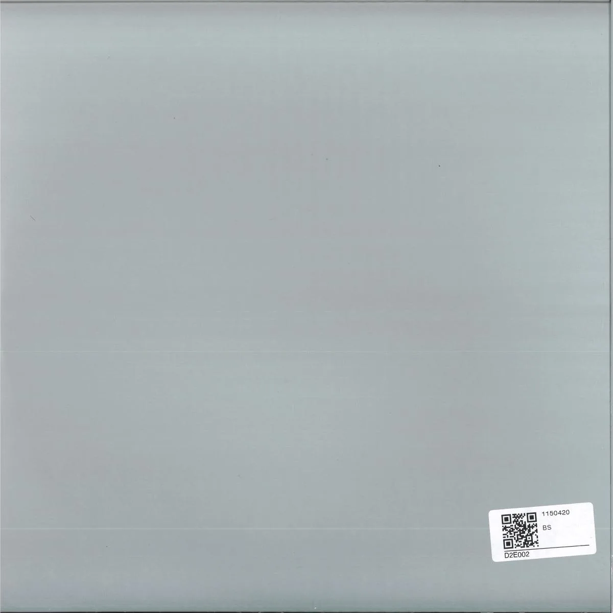 Back cover — Denial — low orbit experimentation