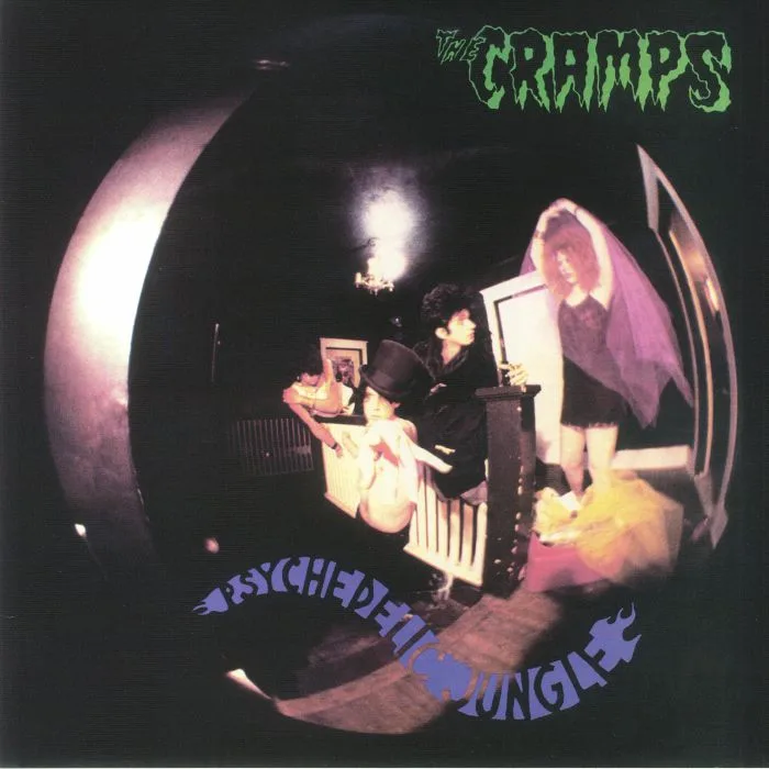 Лицевая сторона обложки — The CRAMPS — Psychedelic Jungle