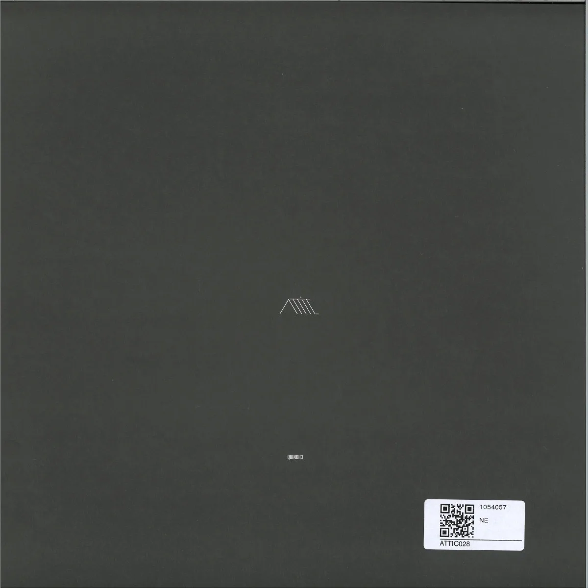 Back cover — Various — Quindici