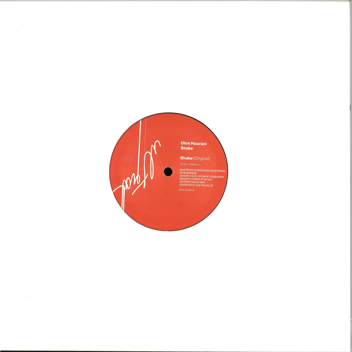 Back cover — OHM HOURANI — SHAKE